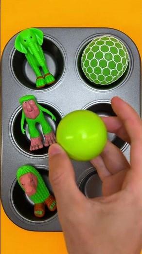 👽💚🔵 Alien Ball Pick #sensorytoys