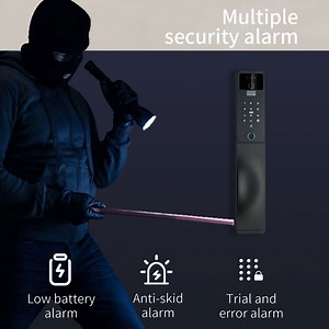 [Hot Item] 3D Face Recognition Smart Door Lock with Camera Tuya WiFi Biometric Door Smart Digital Lock