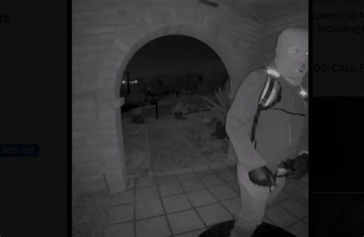 Released Nest footage of the masked intruder