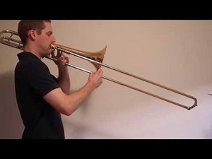 D Chromatic Scale - Trombone