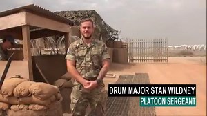 Drum Major Wildney of the Royal Anglians has deployed on Operation Trenton. The UK has sent nearly 400 troops in support of the UN Mission in South Sudan, forming part of our commitment to the pursuit of peace and stability in the country. He has taken 60 seconds out of his day to explain what he does. | British Army
