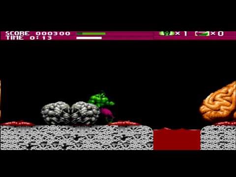 Incredible Hulk (Genesis) game over
