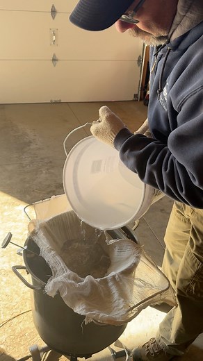 Mikey is collecting sap and making maple syrup. He NAILED it. Yum! | Horny Acres