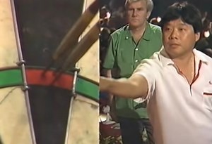 A perfect nine-dart finish