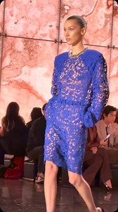 15K views · 56 reactions | A vision in blue! Palestinian model @bellahadid walked today for @saintlaurent #parisfashionweek #voguearabia | Vogue Arabia | Facebook