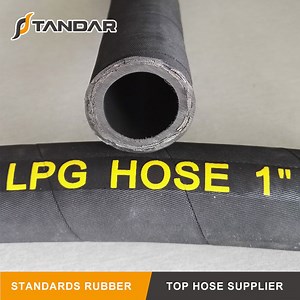 [Hot Item] High Pressure Steel Wire Braided Reinforced Marine Flexible Rubber Propane LPG Gas Transfer Hose