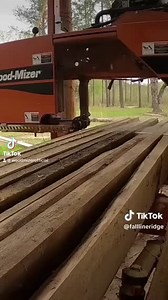 It's #SawmillSaturday & we love the sights & sounds of the LT15 turning logs into lumber! #woodmizer #livethewoodlife #sawyerlife #woodworking #sawmills | Wood-Mizer
