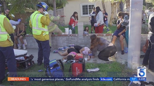 High school runners hit by vehicle in Anaheim