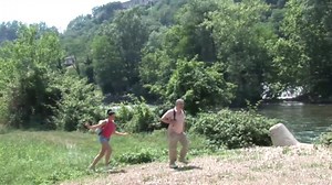 Old man fucked me in the woods - Public Sex