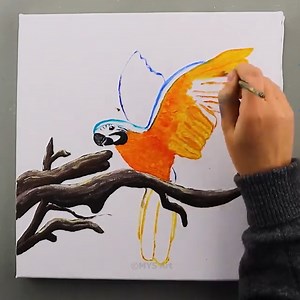 2.6K views · 149 reactions | Parrot | MYS Art | Facebook