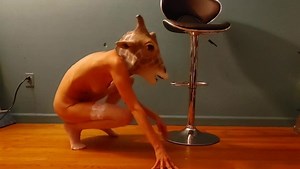 Demons In Giraffe Mask Peeing