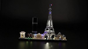 YEABRICKS LED Light for 21044 Architecture Paris Building Blocks Model (Building Set NOT Included)