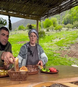 1.9K views · 46 reactions | Made From Homemade Village Milk! Quiet Life In The Mountains | Outdoor Chef | Facebook