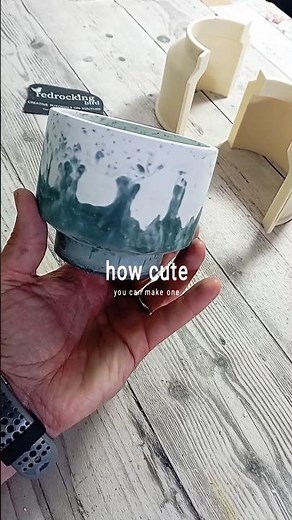 5 minutes to make 🪴 #redrockingbird #shorts #diyplanters