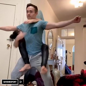 174K views · 457 reactions | When your quarantine partner gets too attached   IG/ ejheppt | GiveMeSport | Facebook