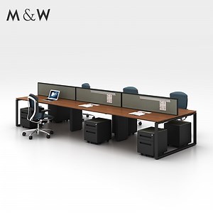 [Hot Item] M&W Manufacturer Furniture Factory Wooden Computer Modular Office Workstation