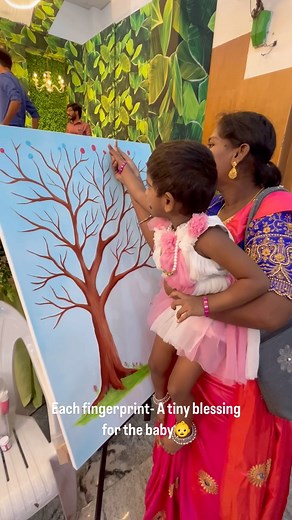 Cutest baby shower ever♥️ From flower proposals to tiny juice deliveries!😁 Still not over how everyone got into the fingerprint fun.🤩 Want this for your celebration? DM to book your fingerprint tree session- Made with love, guided with care!🥰 #FingerprintTreeArt #BabyShowerIdeas #KeepsakeMagic #ZentangleWithLove #ArtForEvents #CherishTheMoment #HandmadeMemories #LittleTouchesBigLove #CustomEventArt #BookYourSession #CreativeCelebrations #MadeWithHeart #FingerprintArt #FingerorintSession #Gend