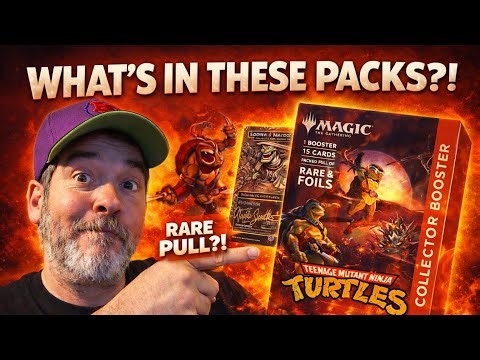 Opening TMNT Magic Collector Packs! Can We Pull the Signed Eastman Card?!