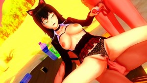 Alone With Blake Belladonna Rwby anime