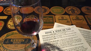 Coasters Pub now offers wine on tap