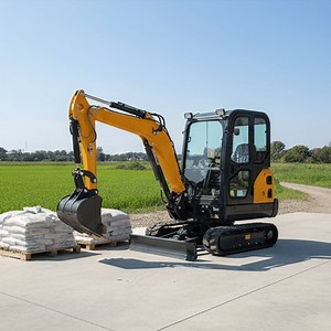 [Hot Item] 2.5 Ton Mini Digger China Cheap Hydraulic Backhoe Mini Excavator TITAN Manufacturer Hydraulic Excavator