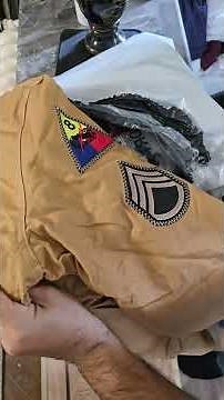 Unboxing WW2 tanker jacket (Fury)