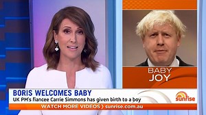 British Prime Minister Boris Johnson and his fiancee Carrie Symonds have announced the birth of a baby boy at a London hospital. More on this story: https://7news.link/2VM9H9t | Sunrise