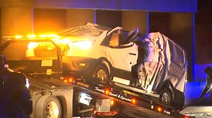 Truck Crashes Into Overpass in Westford