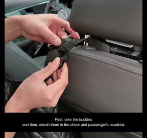 Purse Holder for Cars - Car Purse Handbag Holder Between Seats - Auto Storage Accessories for Women Interior - Automotive Consoles & Organizers Net Pocket for Front Seat