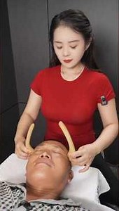 Shave & Face Massage ASMR 😱|| #asmr #asmrvideo #asmrsounds #massage #shorts #shortvideo #ytshorts ||