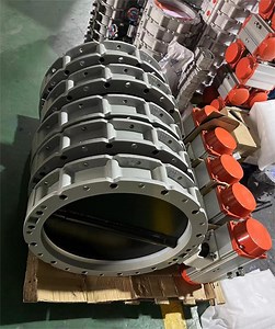 [Hot Item] Vfs V1fs V2fs Special Aluminum Alloy Silo Butterfly Valve for Cement Pneumatic Powder Butterfly Valve