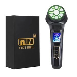 [Hot Item] Ultrasonic Face Lifting Anti Wrinkle Aging EMS RF LED Microcurrent Tightening Mini Hifu Beauty Device