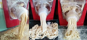 1.1K views · 58 reactions | 自動家庭用製麺機 ヌードルメーカー #pastamachine #pastamaker #noodlemaker | Japanese | Facebook