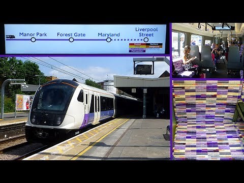 Class 345 London Crossrail Trains Now In Service (TFL Rail / Elizabeth line)