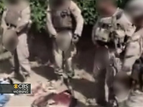 CBS This Morning - Vid shows Marines allegedly urinating on Taliban
