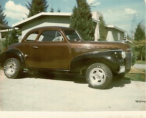 1940 Chevy business coupe hot rod