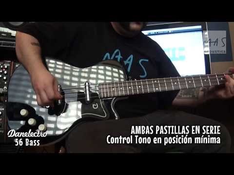 Mas Acoustics - Danelectro 56 Bass Dolphin Headstock (por Jairo Moreno)