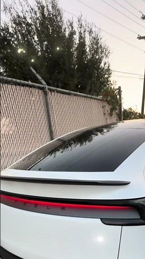 Model Y Juniper Performance Spoiler Install – Real Carbon Fiber by Hansshow