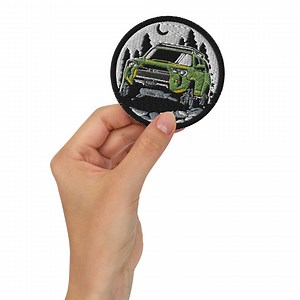 Lime Rush 4runner Embroidered Patch - 3inch Diameter - 4wheeling - off Road - TRD - Patches - Unique Gift - TOYOTA - Etsy UK