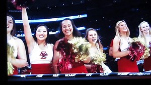 From Tonight's 2K Sports Classic game against the UConn Huskies @ the newly refurbished Madison Square Garden in NYC; THIS IS STRICTLY FOR THE ENJOYMENT OF COLLEGE CHEERLEADING and there's no Copyrighted material!! #BCCheer #BostonCollege #BostonEagles #BostonStrong | College Cheerleaders on Television & More