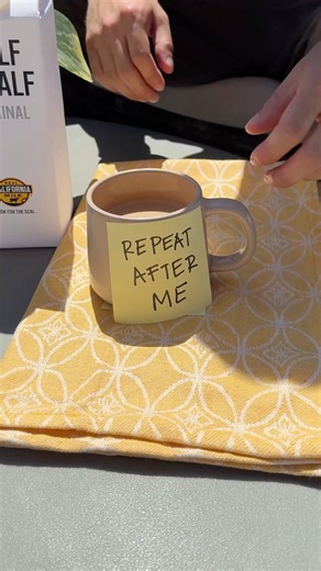 Surviving the school drop-off means coffee with extra Real California Milk. 🥛 | REAL CALIFORNIA MILK