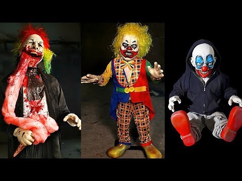 SCARY CLOWN Animatronics for Halloween | Haunt Props