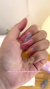 38K views · 387 reactions | VIRAL Hippie Dippie gellae nail sticker is back in stock! Yes you will need to cure gellaes under a UV or LED lamp to harden it to the shape of your nails. This is how it last 2+ weeks. Our portable UV/LED lamp is free as part of our starter kit! #uvnails #swirlnails #asmr #gelnailhacks #gelnailsticker #diygelnails | Gellae | Facebook