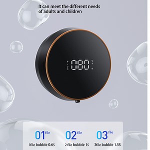 [Hot Item] Touchless Wall-Mounted Automatic Soap Dispenser USB Liquid Foam Machine Infrared Sensor Electric Hands Free Hand Sanitizer Tool