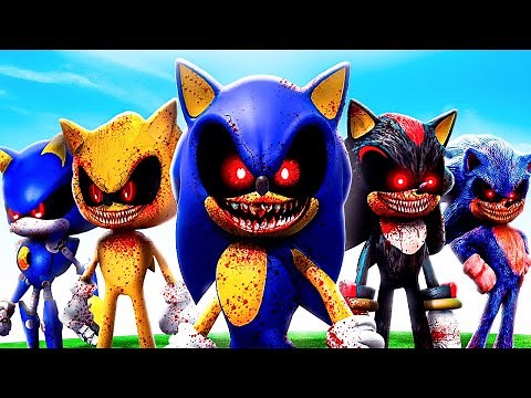 Surviving Every SONIC.EXE In GTA 5