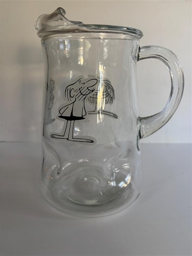 BC Comics Glass Pitcher-grog, Peter, Grace - Etsy