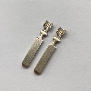 [Hot Item] 2 * 4 Brass Triple Plug! Long and Short Three Plug Male Terminals