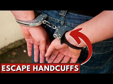 How to Escape From Handcuffs Using a Small Hair Barrette | Jason Hanson