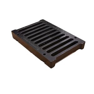 [Hot Item] Heavy Duty Trench Drain Grating Cover D400 SMC Grating Composite Resin Gully Drain Grate