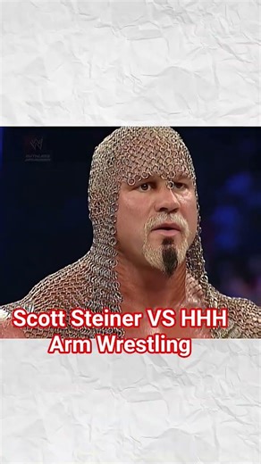 Arm Wrestling Scott Steiner VS Triple H .. #jalanyangjauhjanganlupapulang #bodybuilder